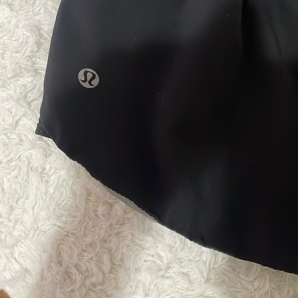 Lululemon Women's Gray and Black Reversible Athletic Shorts - Picture 8 of 14